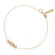 THREE INITIAL CHAIN BRACELET | 18CT GOLD