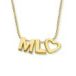 Minitials Three Signature Necklace | 18ct Gold