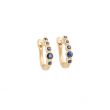 Yeva | Earrings Pink Gold | Sapphire