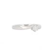 W | Diamond Solitaire Ring White Gold | 0.15ct