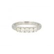 W | Diamond Alliance Ring White Gold | 5 x 0.10ct