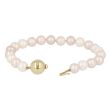 Sundrops | Bracelet Yellow Gold | Pearl light pink