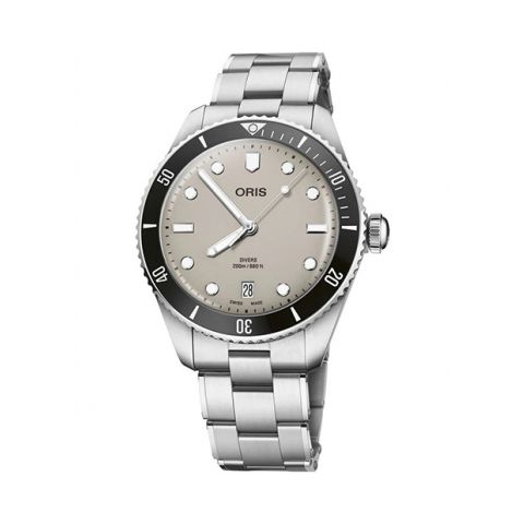 Oris Divers Date Automatic Beige | 39mm 01 733 7795 4051-Set