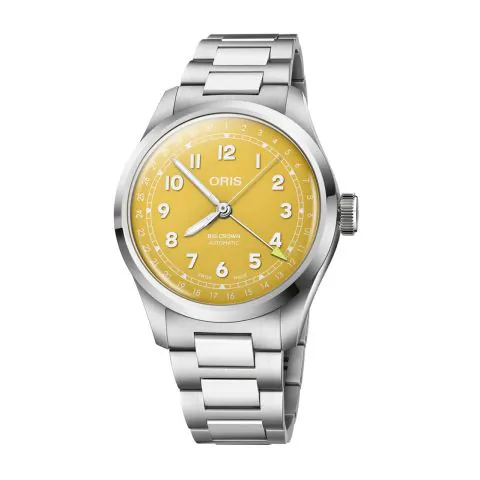 Oris Big Crown Pointer Date Yellow Steel |40mm | 01 754 7798 4069-07 8 20 06 | Juwelier van Willegen Den Haag