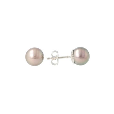 Sundrops | Ear Studs White Gold | Pearl