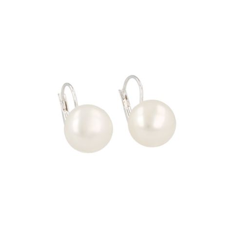 Sundrops | Earrings White Gold | Pearl