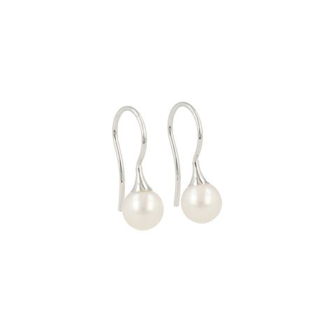 Sundrops | Earrings White Gold | Pearl