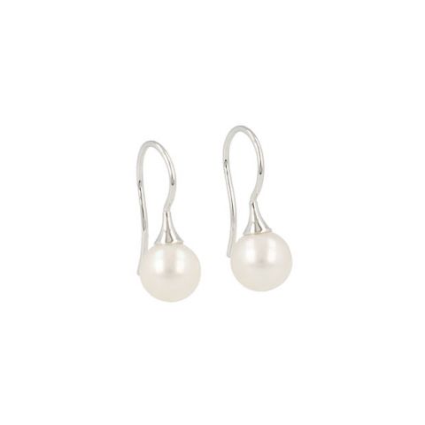 Sundrops | Earrings White Gold | Pearl