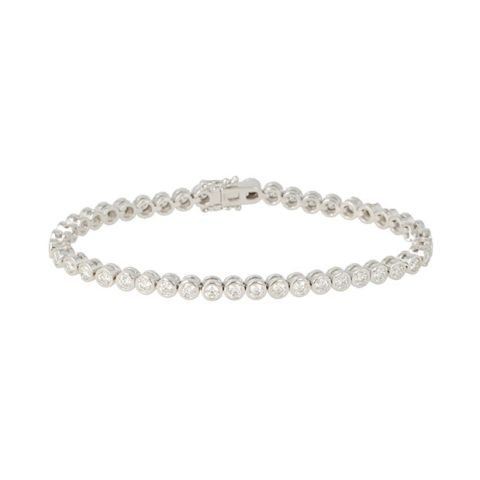 Lux | Tennis Bracelet White Gold | 44 Diamonds
