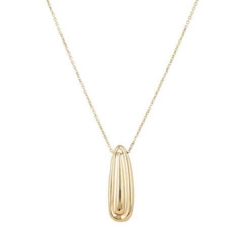 Dot | 14 Carat Yellow gold Necklace & Pendant | Drop