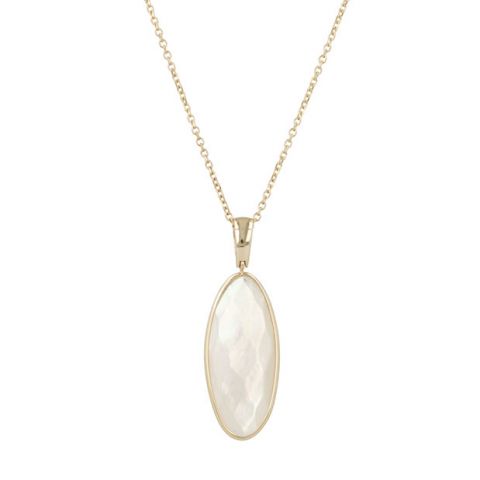 Sundrops | Necklace 14 Carat Yellow gold | Mother of Pearl