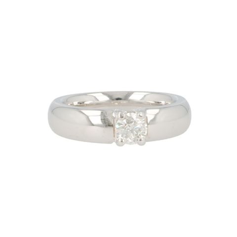 Lux | Ring White Gold | Diamond 0,50ct