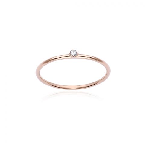 Burato Gioielli | S White Solitaire Ring