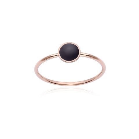 Burato Gioielli | Chocolate Paillette Ring