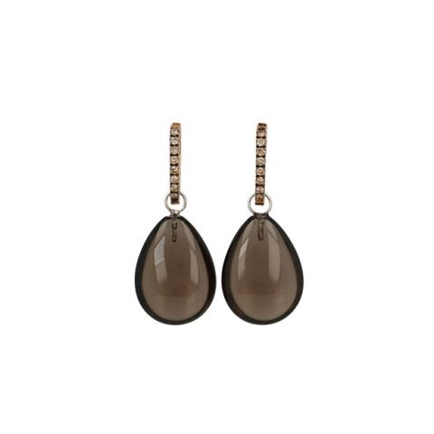 Varivello Set |Champagne Bruin Diamond |Rook Quartz| Pinkgold