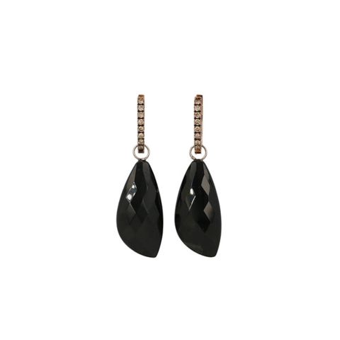 Varivello Set |Champagne Bruin Diamond |Spinel Briolette| Pinkgold