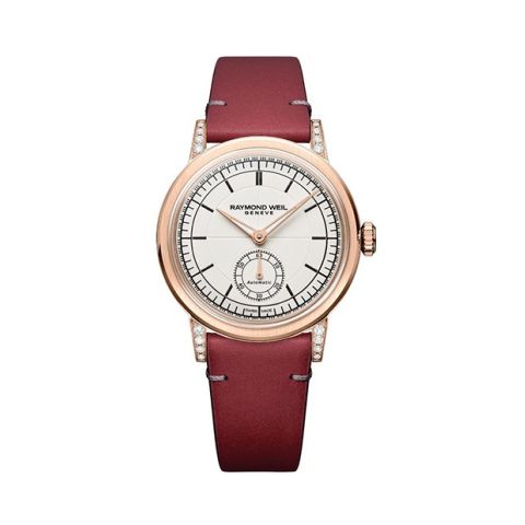 Raymond Weil Millesime Rosé PVD/Red Leather 2130-C5S-64001
