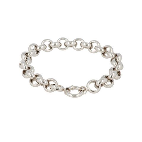 Be | Bracelet 14 Carat White Gold | Jasseron