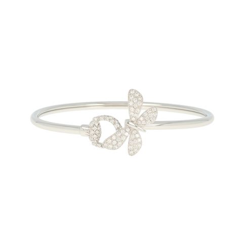 Gucci Bangle | 18kt White Gold | 0.94ct Diamonds