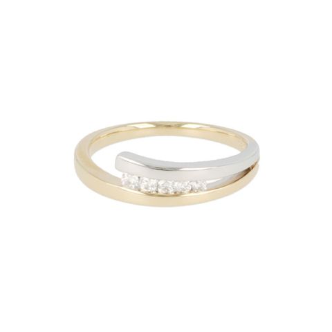 Lux | Ring Bicolor | Diamonds