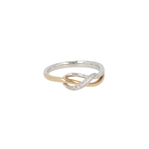 KEK | Ring Bicolor 14 Carat | Twist 
