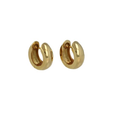 Be | Earrings 14carat Yellow gold | Hoops