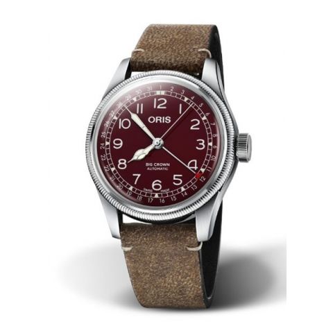 Oris Big Crown Pointer Date Red Leather | 40MM