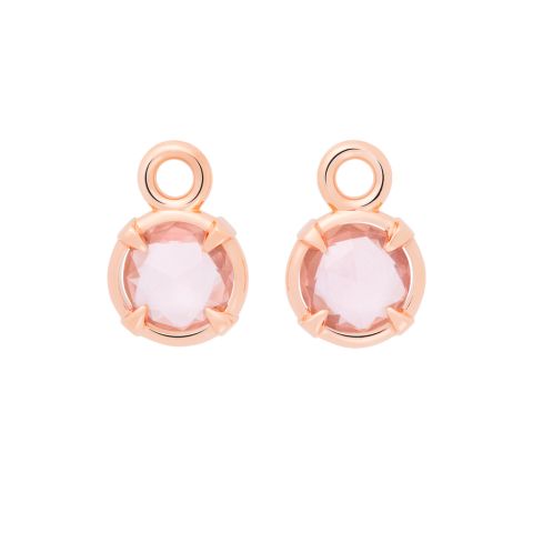 BRON | Mira Mira Pendants | Rose Quartz Ø8 mm 