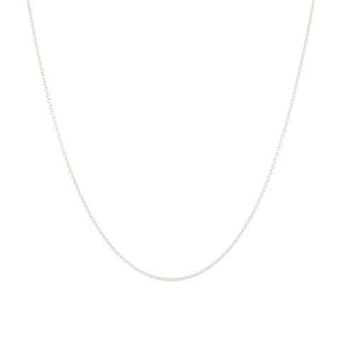 Lux Line | Anchor Chain White Gold | 45 cm