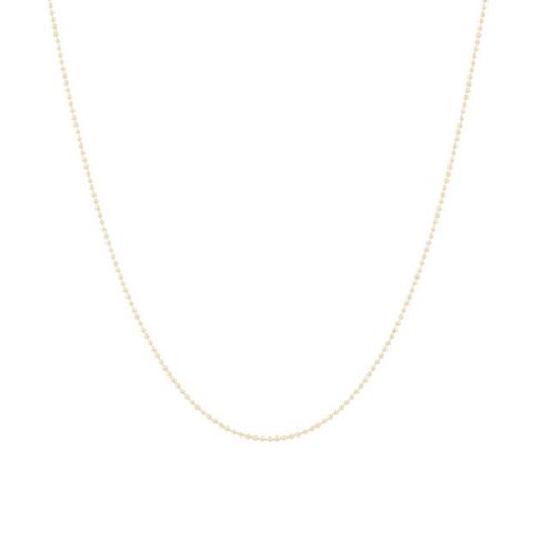 Lux Line | Bead Chain Yellow Gold | 45 cm