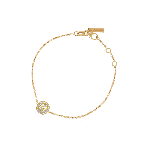 Æon Initial Bracelet | 18ct Gold