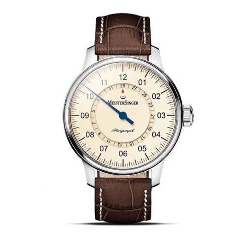 Meistersinger Perigraph AM1003 leather | 43MM