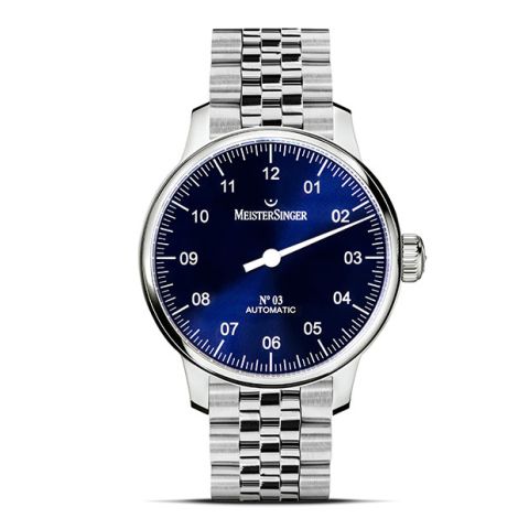 Meistersinger N°03 AM908 Steel | 43MM