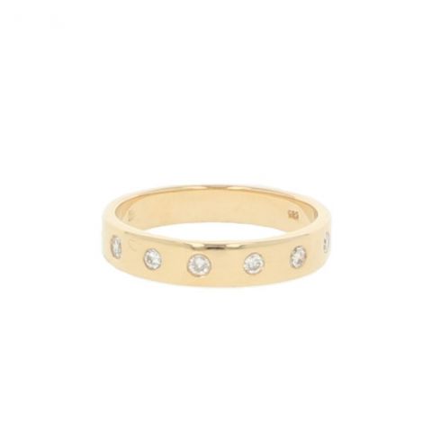 Be | Ring Yellow Gold Alliance| Diamonds