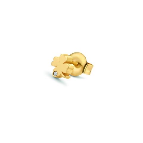 Minitials One Blend Earring | 18ct Gold