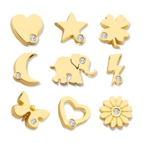 Minitials Signature Symbols Blend | 18ct Gold