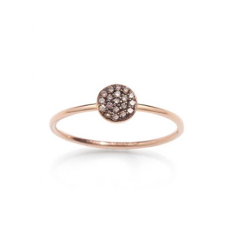 Burato Gioielli | Small Brown Diamond Ring