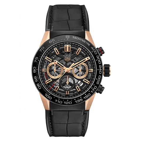 TAG Heuer Carrera Calibre Heuer 02 Black Rose Gold | 45mm
CBG2A50.FC6450