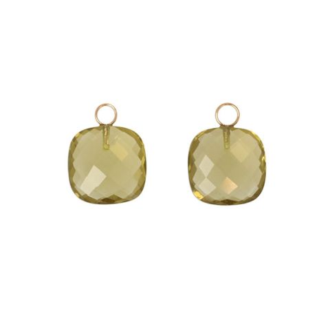 Varivello Pendants | Citrine Olive | 13 x 13 mm