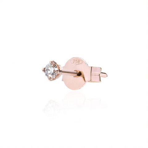 Single solitaire earring CL97 Burato