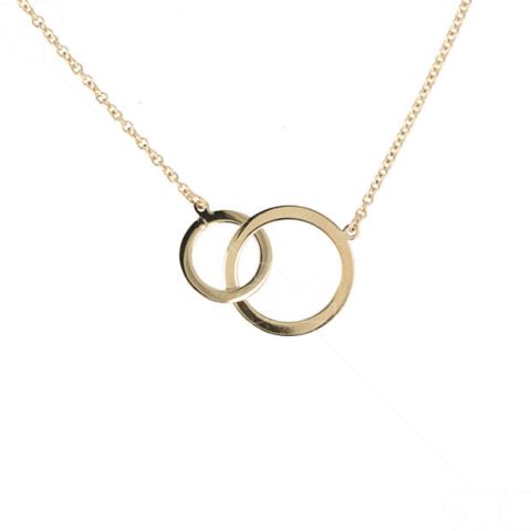 Dot | Necklace Yellowgold | 45cm 