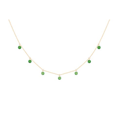 Confetti Green Necklace