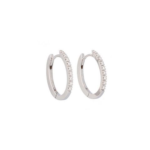 Varivello Earrings Fine Large Diamond | White gold