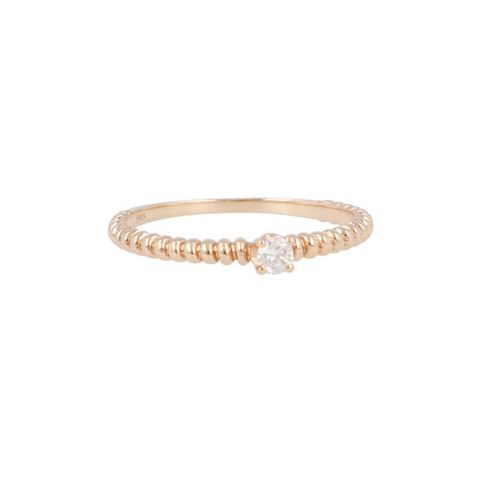 Yeva | Ring Pink Gold | Diamond