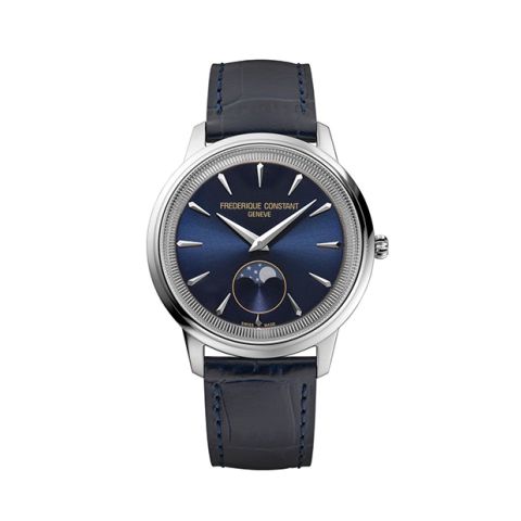 Frederique Constant Blue Classics Moonphase | 37mm FC-206N3S6