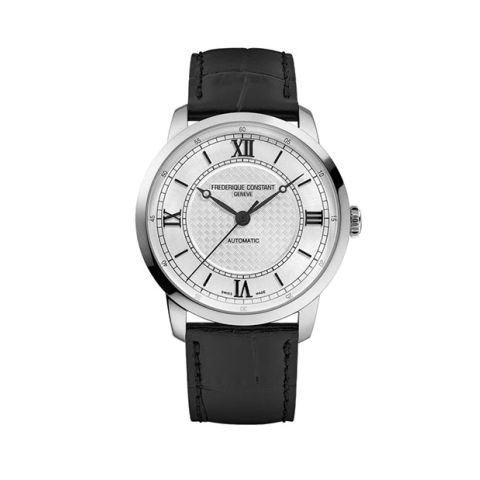 Frederique Constant Classics Premiere Silver/Leather | 38.5mm FC-301S3B6 
