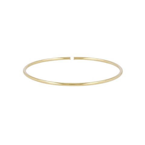 Dot | Yellow Gold | Bangle 2 mm