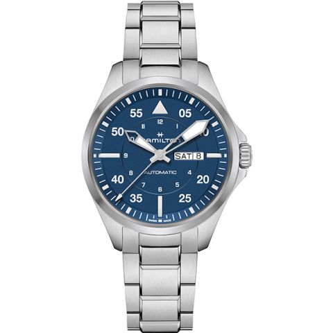 Hamilton Khaki Aviation Automatic Blue Day-Date | 42mm H64635140