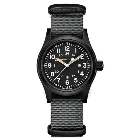 Hamilton Khaki Field Mechanical Black | 38MM