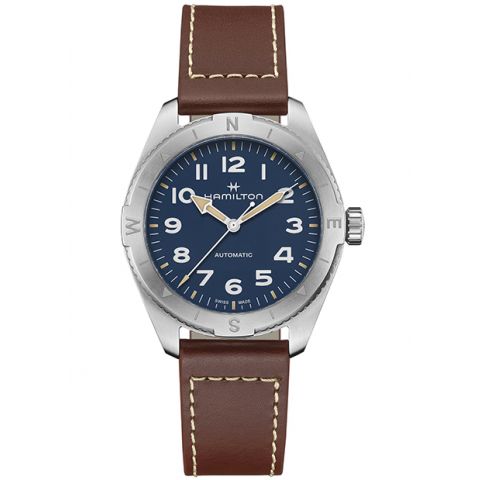 Hamilton khaki field expedition Leather Blue | 41mm
H70315540